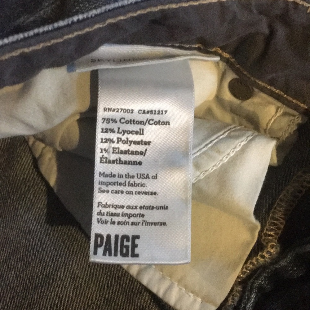 Paige Patchwork & Lightly Distressed Jeans - image 3